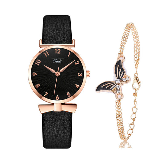 Personalisierte Gürtel Mode Quarzuhr Damen Armband