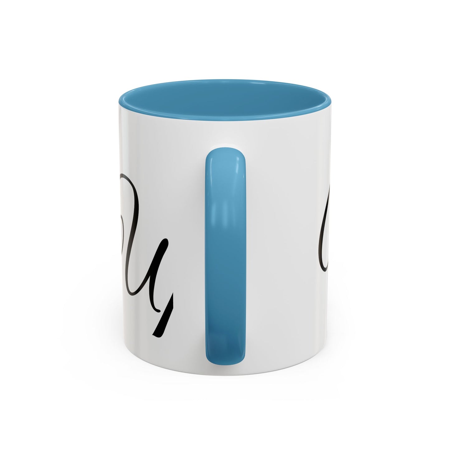 Stilvolle „Wake Up“-Kaffeetasse – 11/15 oz Akzenttasse für tägliche Inspiration