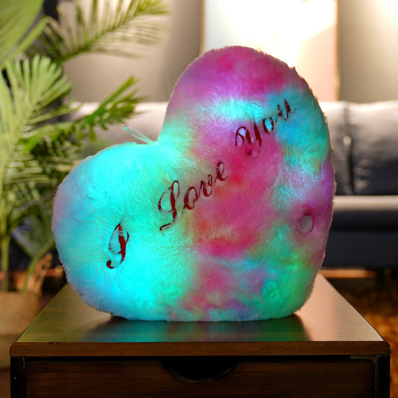 Almohada luminosa y colorida para el cuerpo