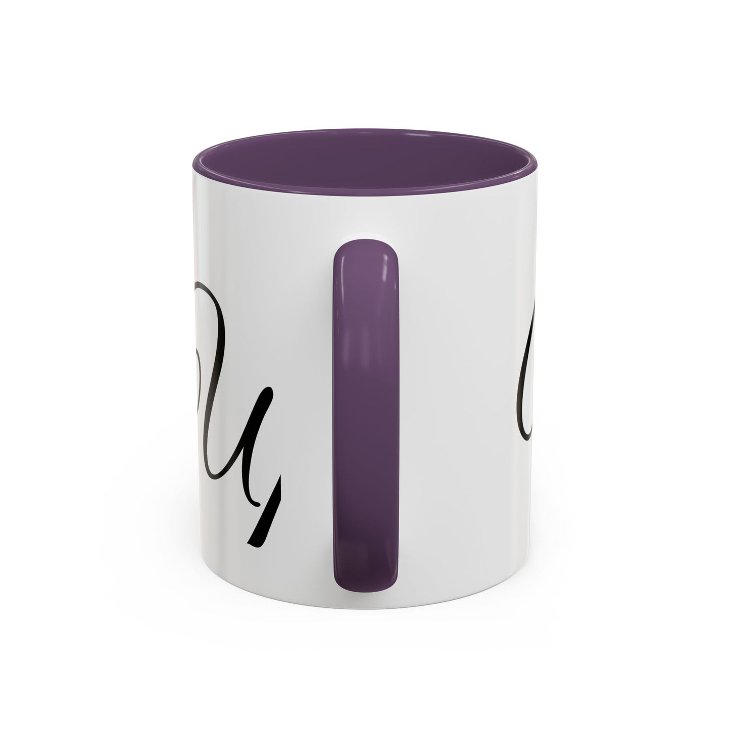 Stilvolle „Wake Up“-Kaffeetasse – 11/15 oz Akzenttasse für tägliche Inspiration