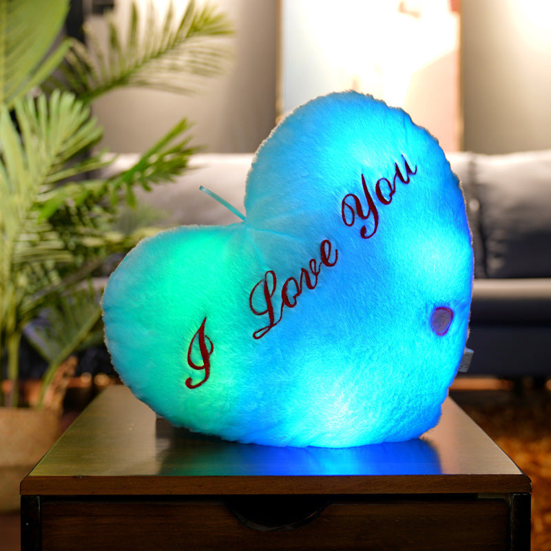 Almohada luminosa y colorida para el cuerpo