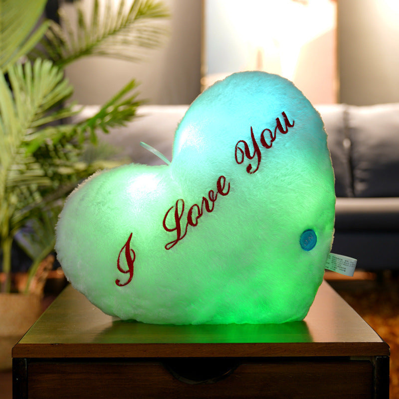 Almohada luminosa y colorida para el cuerpo