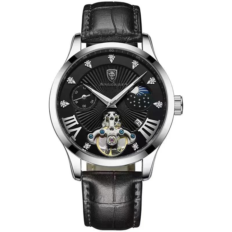 Wasserdichte leuchtende Herrenuhr Ultradünner Kalender