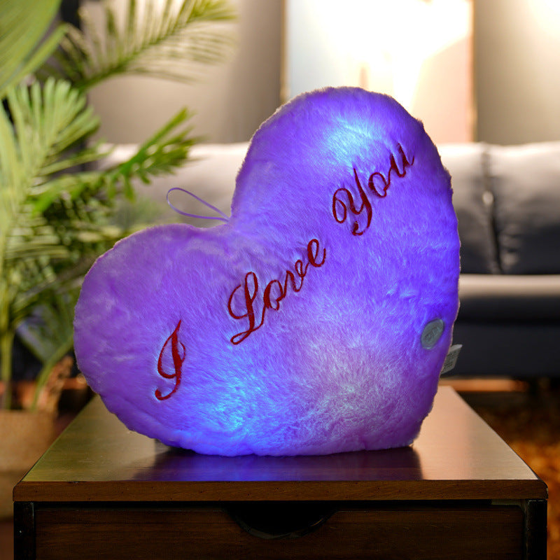 Almohada luminosa y colorida para el cuerpo