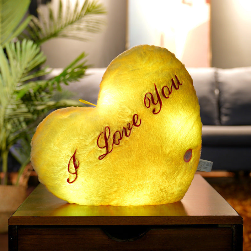 Almohada luminosa y colorida para el cuerpo