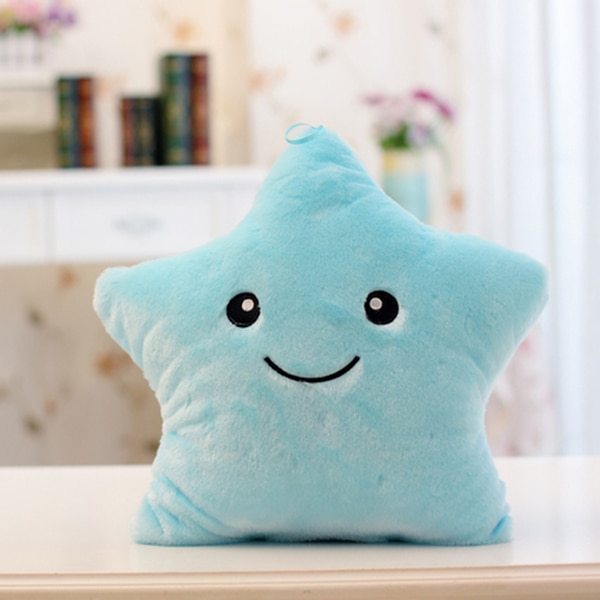 Almohada luminosa y colorida para el cuerpo
