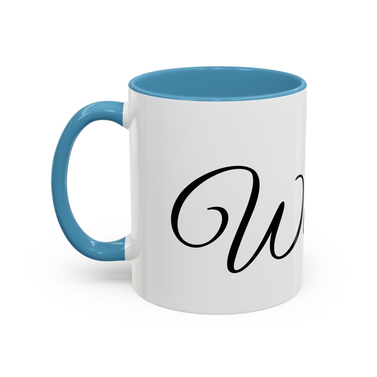 Stylish 'Wake Up' Coffee Mug – 11/15oz Accent Mug for Daily Inspiration
