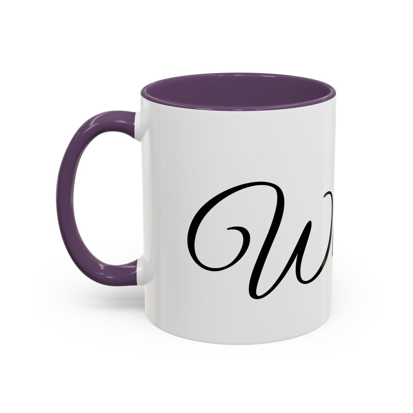 Stylish 'Wake Up' Coffee Mug – 11/15oz Accent Mug for Daily Inspiration