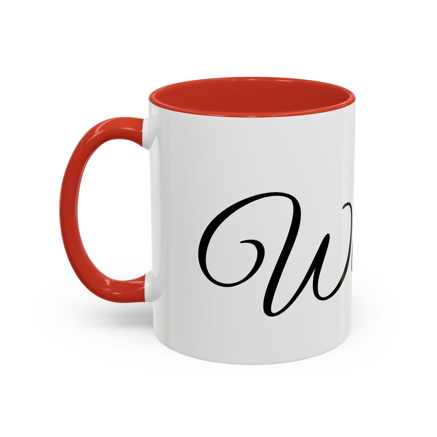 Stylish 'Wake Up' Coffee Mug – 11/15oz Accent Mug for Daily Inspiration