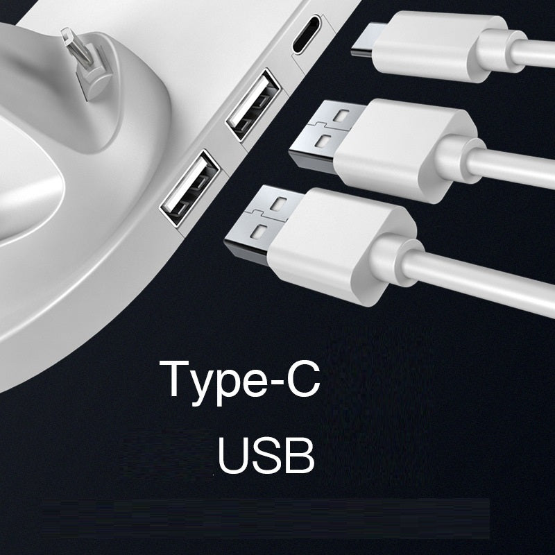 Drahtloses Ladegerät für iPhone, Schnellladegerät für Telefon, Schnellladepad für Telefonuhr, 6-in-1-Ladestation