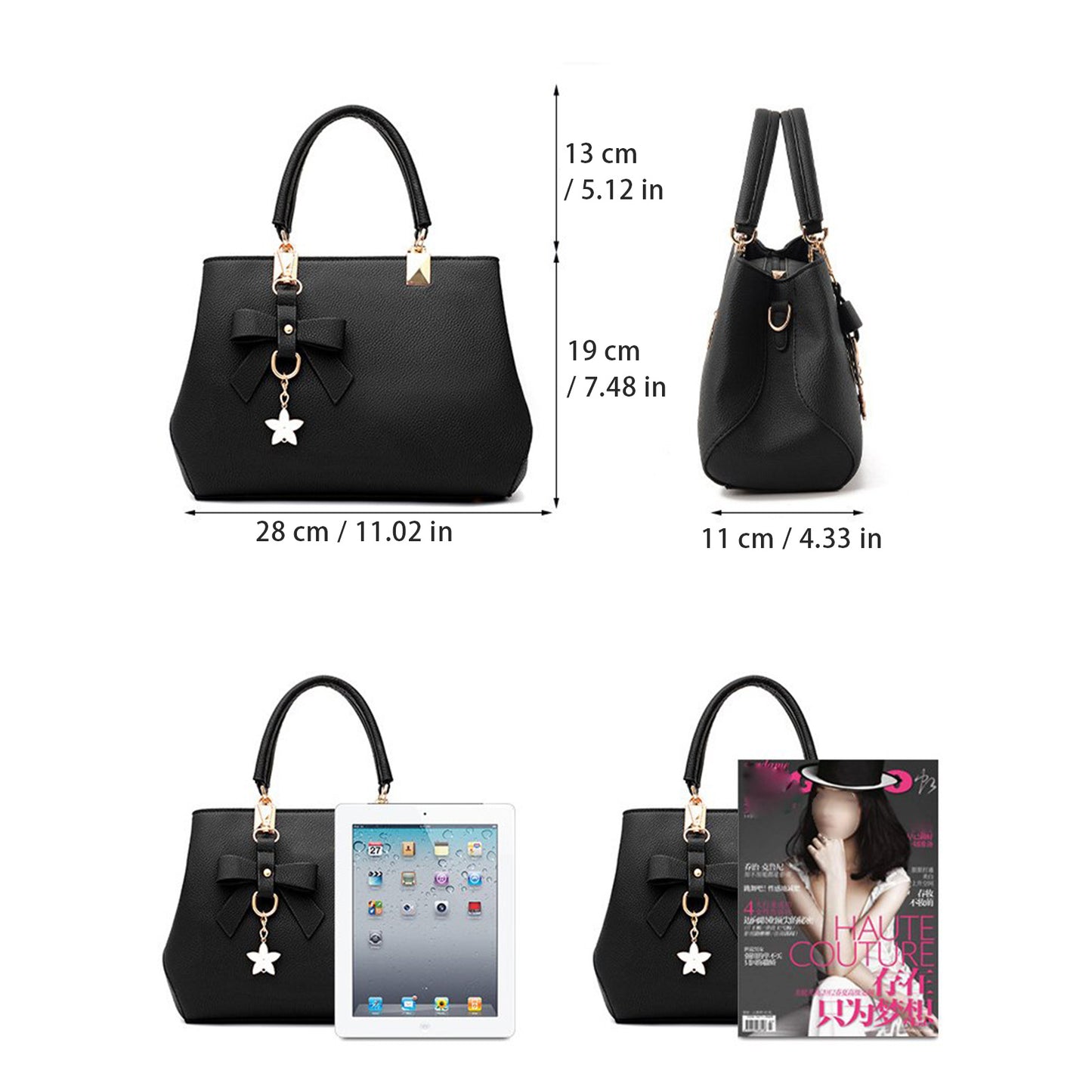 Damenhandtaschen, neue Schulter- und Messenger-Tasche mit Tragegriff oben