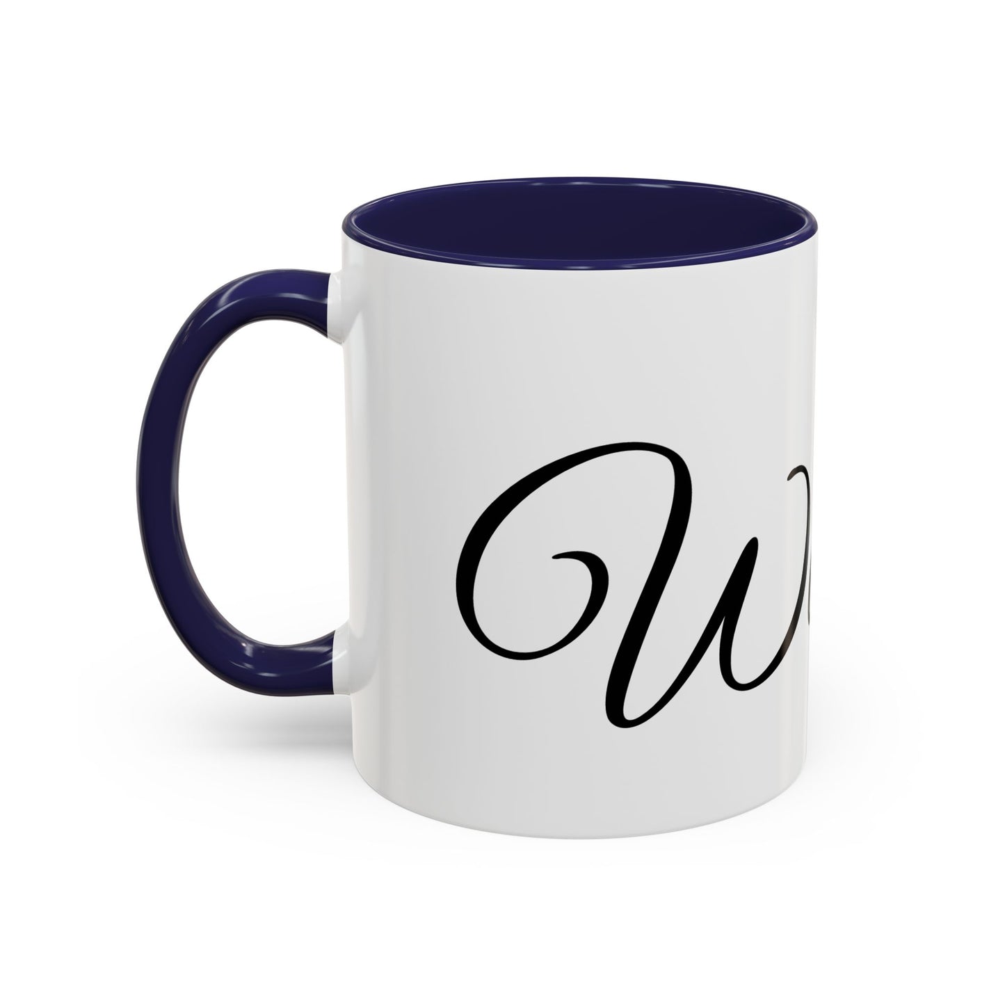 Stylish 'Wake Up' Coffee Mug – 11/15oz Accent Mug for Daily Inspiration